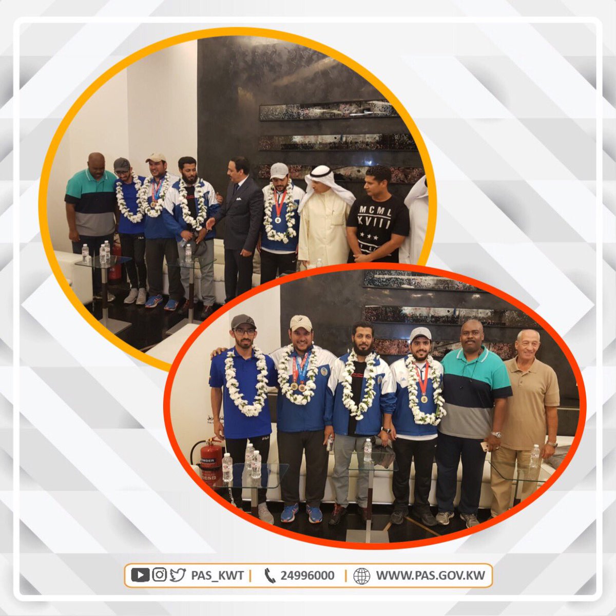 عاد إلى البلاد وفد منتخب الكويت لرماية القوس والسهم
