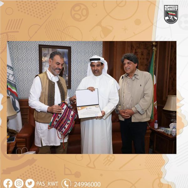 مدير عام الهيئة يستقبل مجلس إدارة اتحاد غرب آسيا للكرة الطائرة