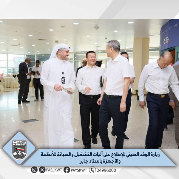 زيارة استاد جابر الأحمد للإطلاع على آليات التشغيل